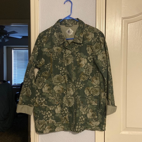 Volcom flower army jacket - Picture 1 of 3